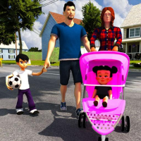 Virtual Mother Life Simulator - Baby Care Games 3D